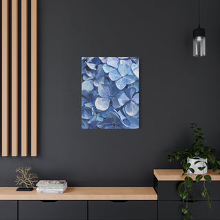 Blooming Blue Canvas Print | Digital Art