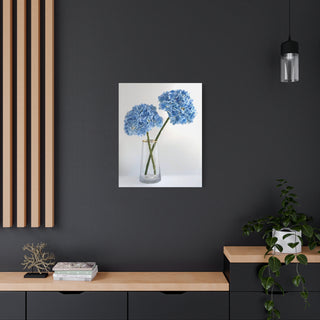 Hydrangea Bouquet Canvas Print | Digital Art