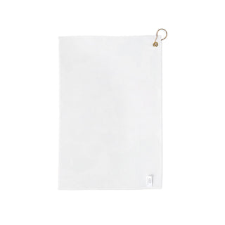 Pink Hydrangea Watercolor Floral Golf Towel