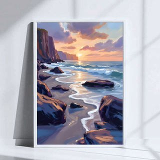 Ocean Shore Art Print