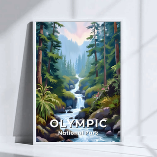 Olympic National Park Art Print