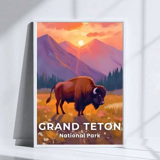 Grand Teton National Park Art Print