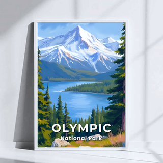 Olympic National Park Art Print