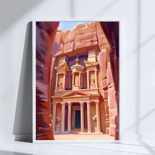 Petra Jordan Art Print